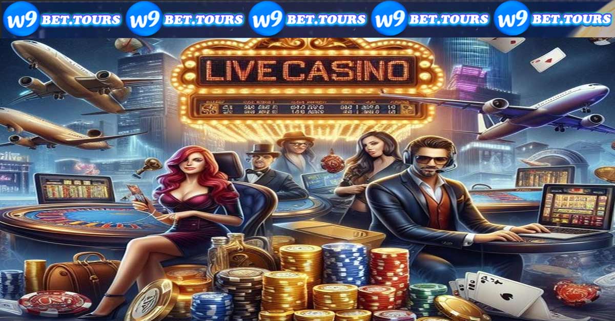Live casino với dealer chia bài siêu xinh gái và nhiều trò chơi trải nhiệm như một sòng bạc thực thụ